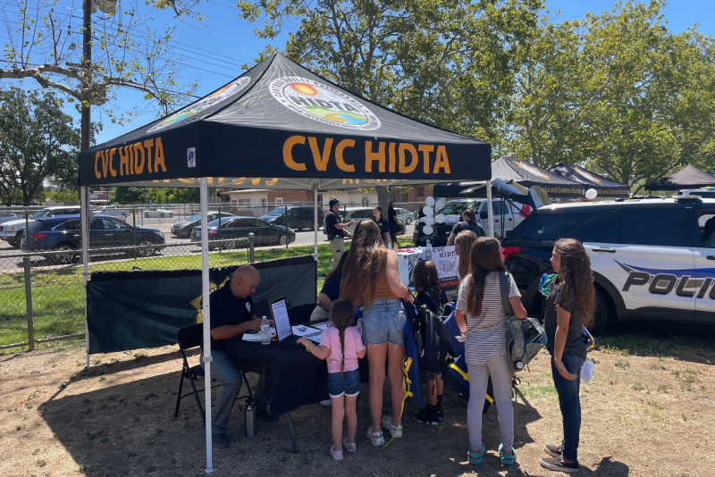 CVC HIDTA Tent